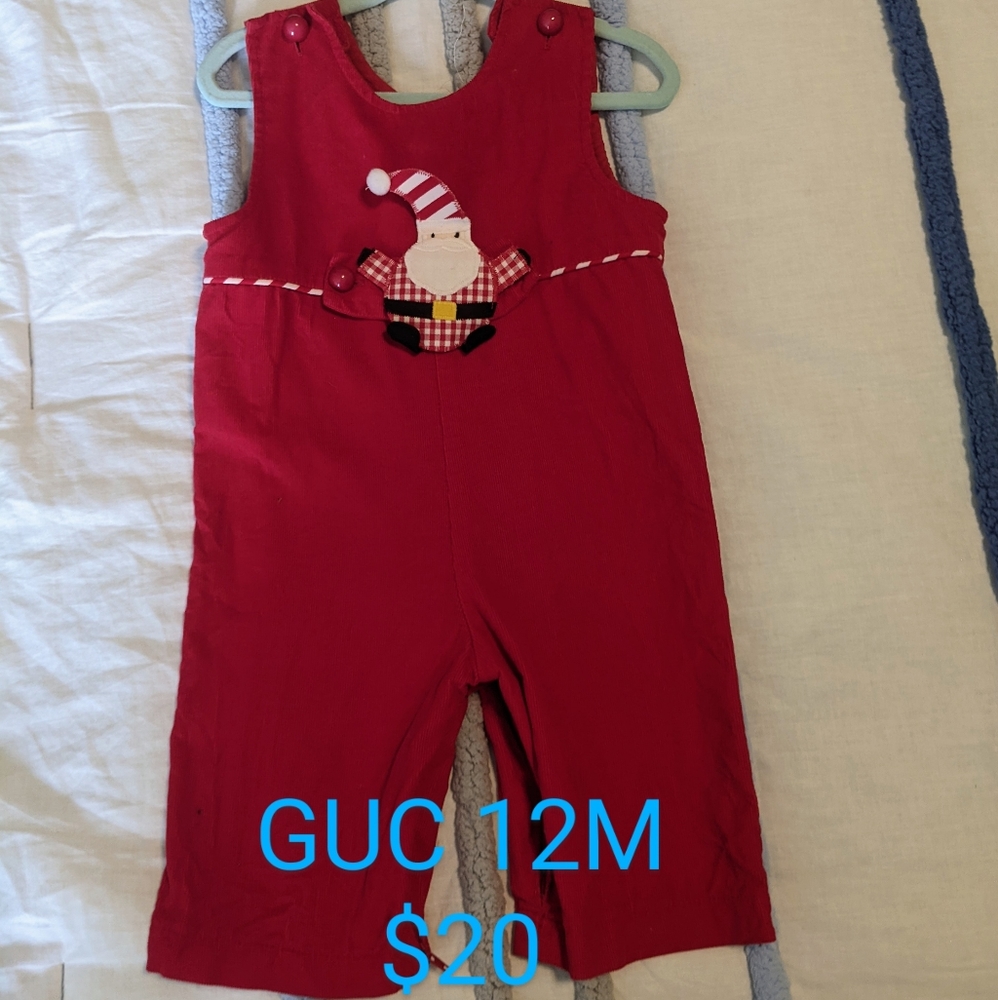 Boys red Santa jon jon